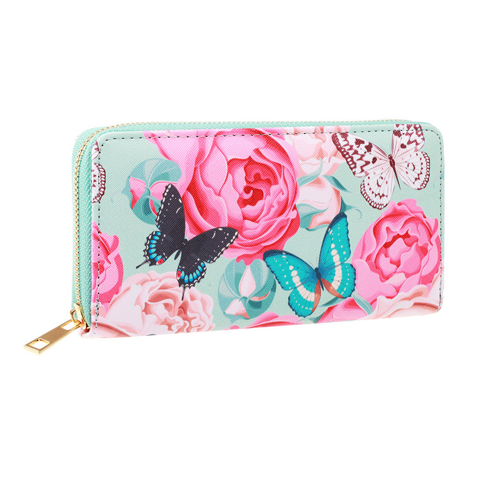 Women's Printed Wallet 2Pcs