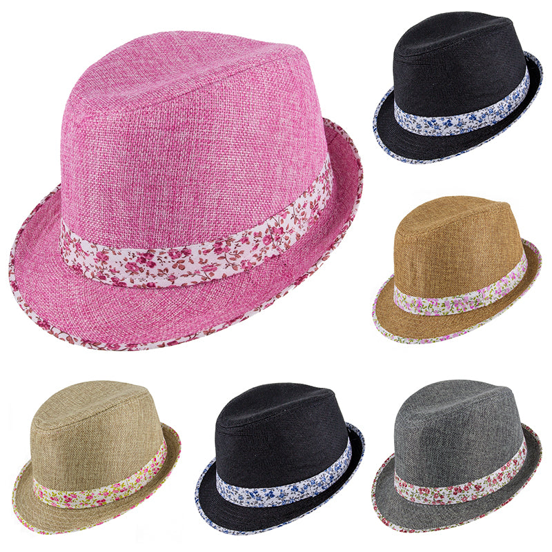 Printed Straw Hat