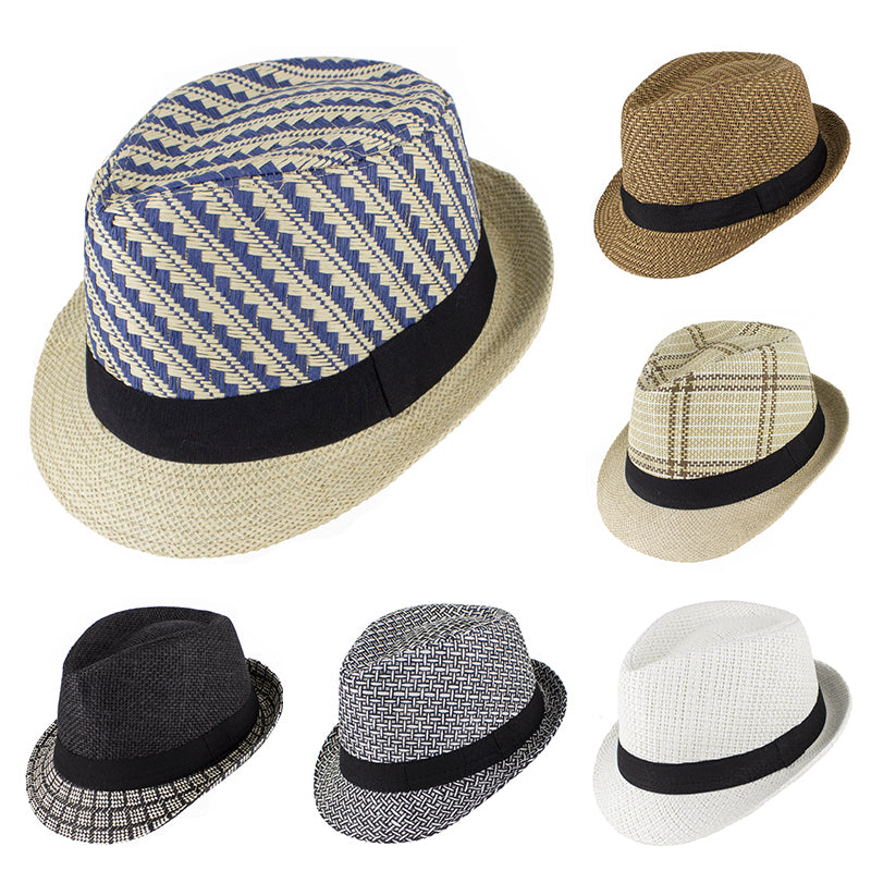 Printed Straw Hat