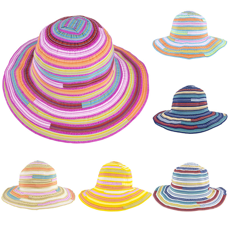 Printed Straw Hat