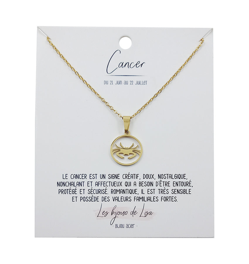 12 Zodiac Necklace 12PCS