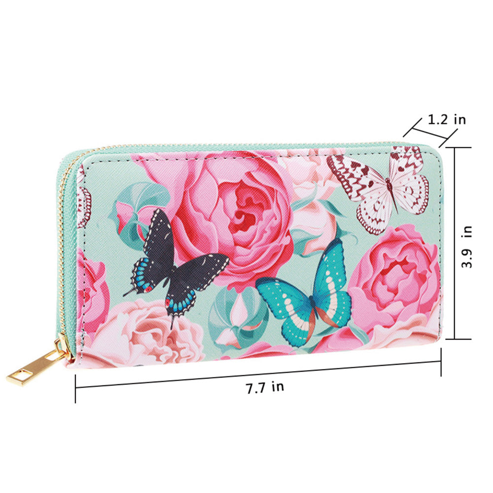 Women's Printed Wallet 2Pcs