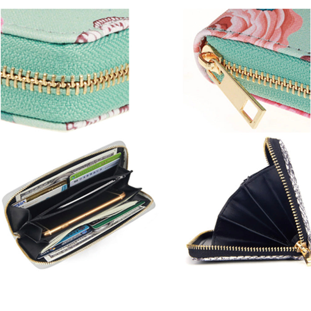 Women's Printed Wallet 2Pcs