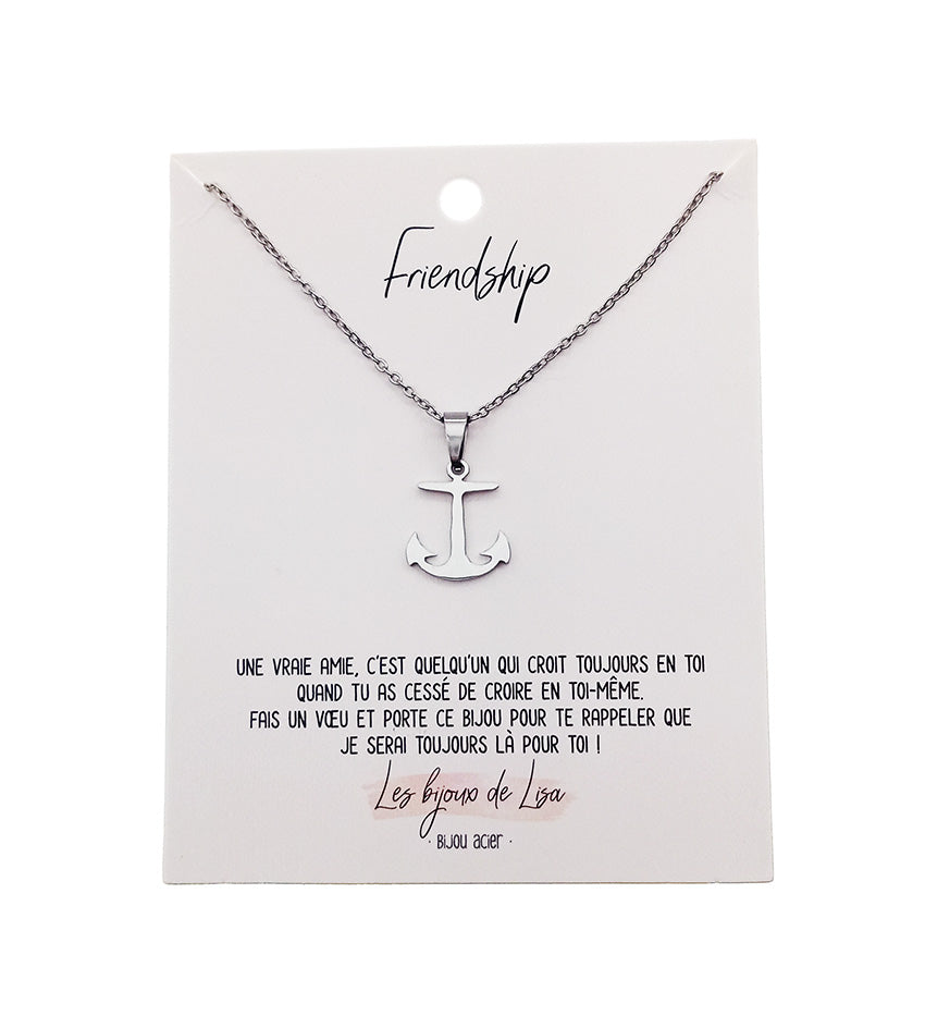 Silver Stainless Steel Necklace 12PCS