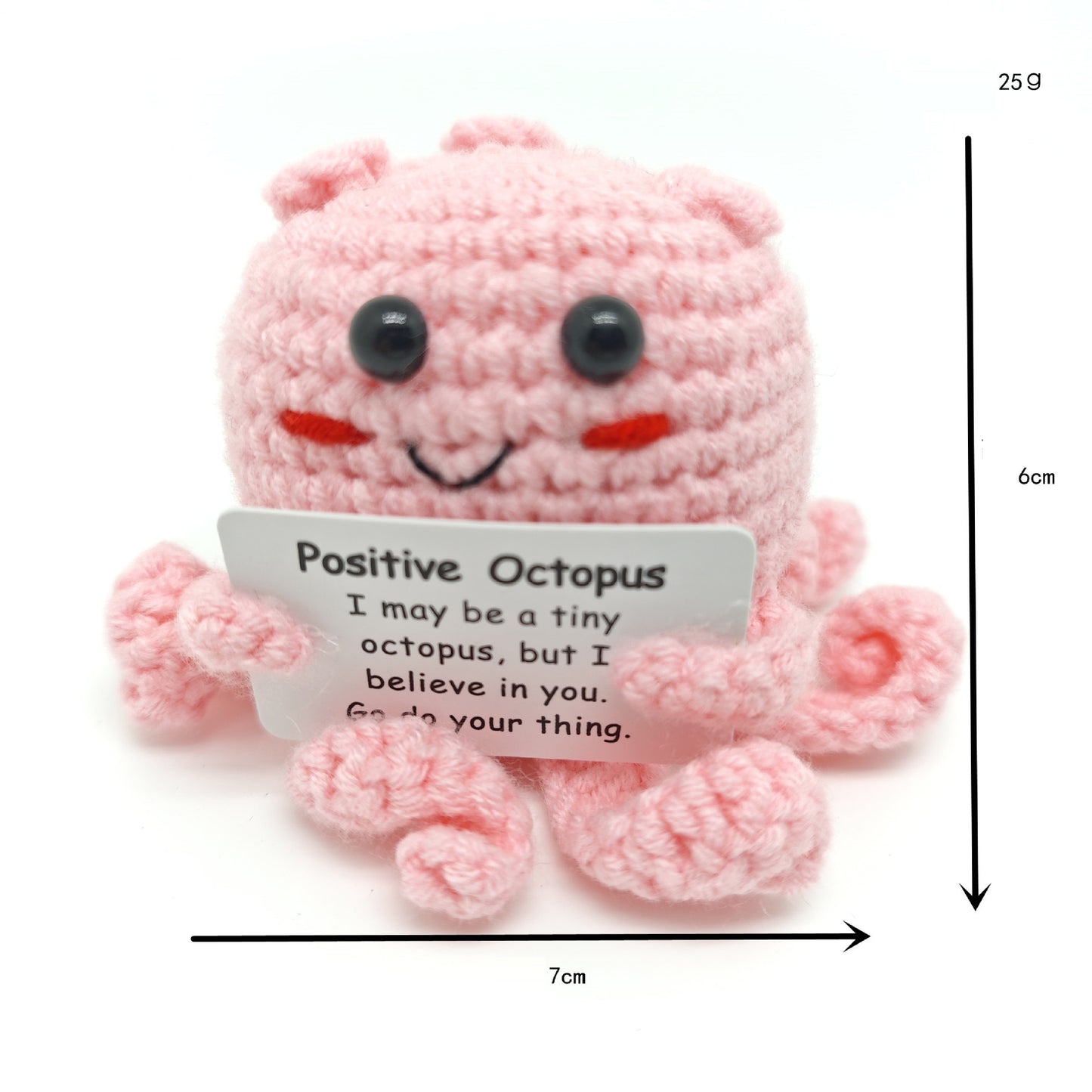 Octopus Crochet keychain