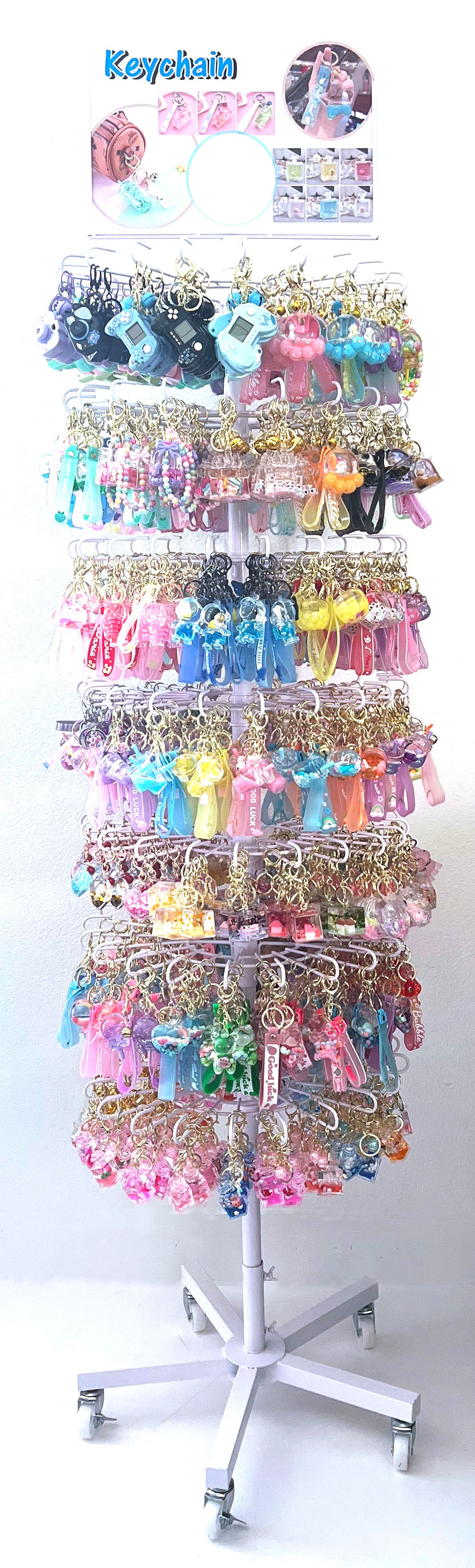 Floating Keychain with Floor Display 672pcs/Display