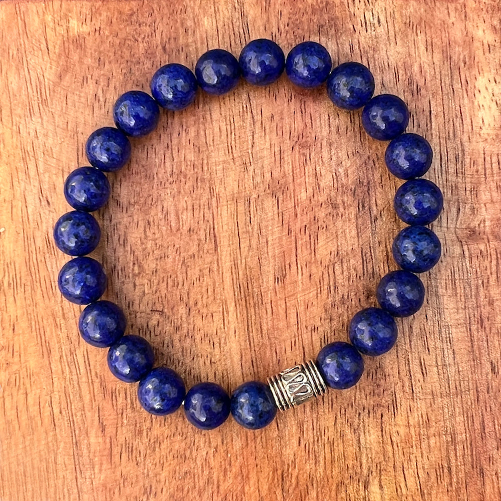 Natural LAPIS LAZULI Stone Bracelet 1 Pcs