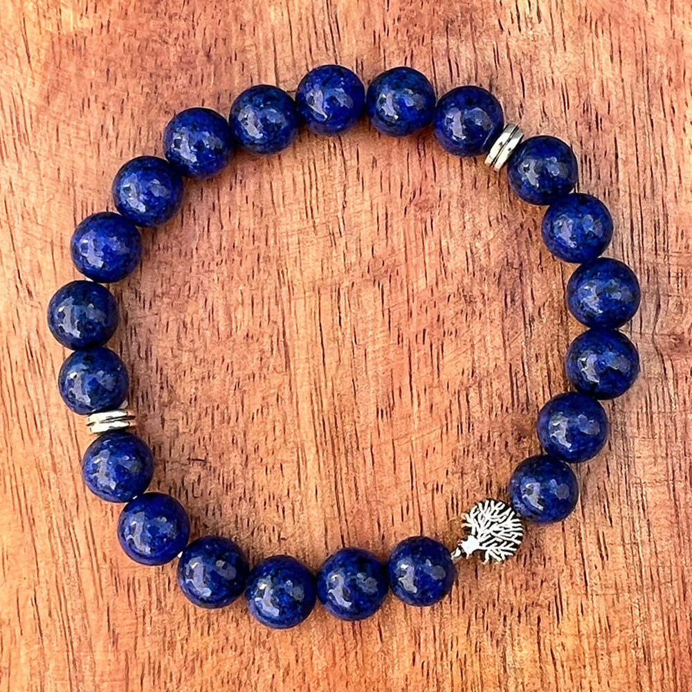 Natural LAPIS LAZULI Stone Bracelet 1 Pcs