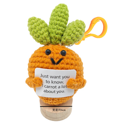 Fruits Crochet keychain