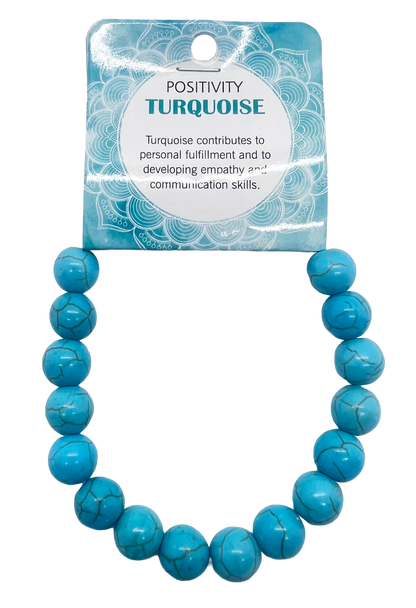 Natural Stone Bracelet 10mm with Floor Display 420pcs