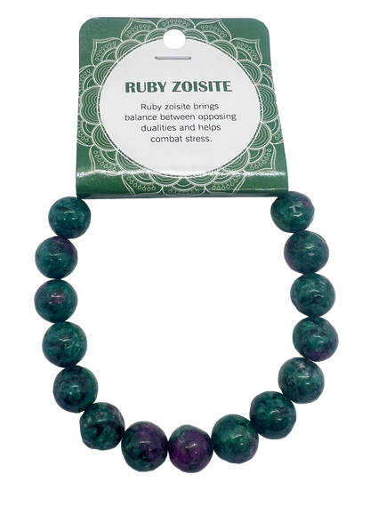 Natural Stone Bracelet 10mm with Floor Display 420pcs