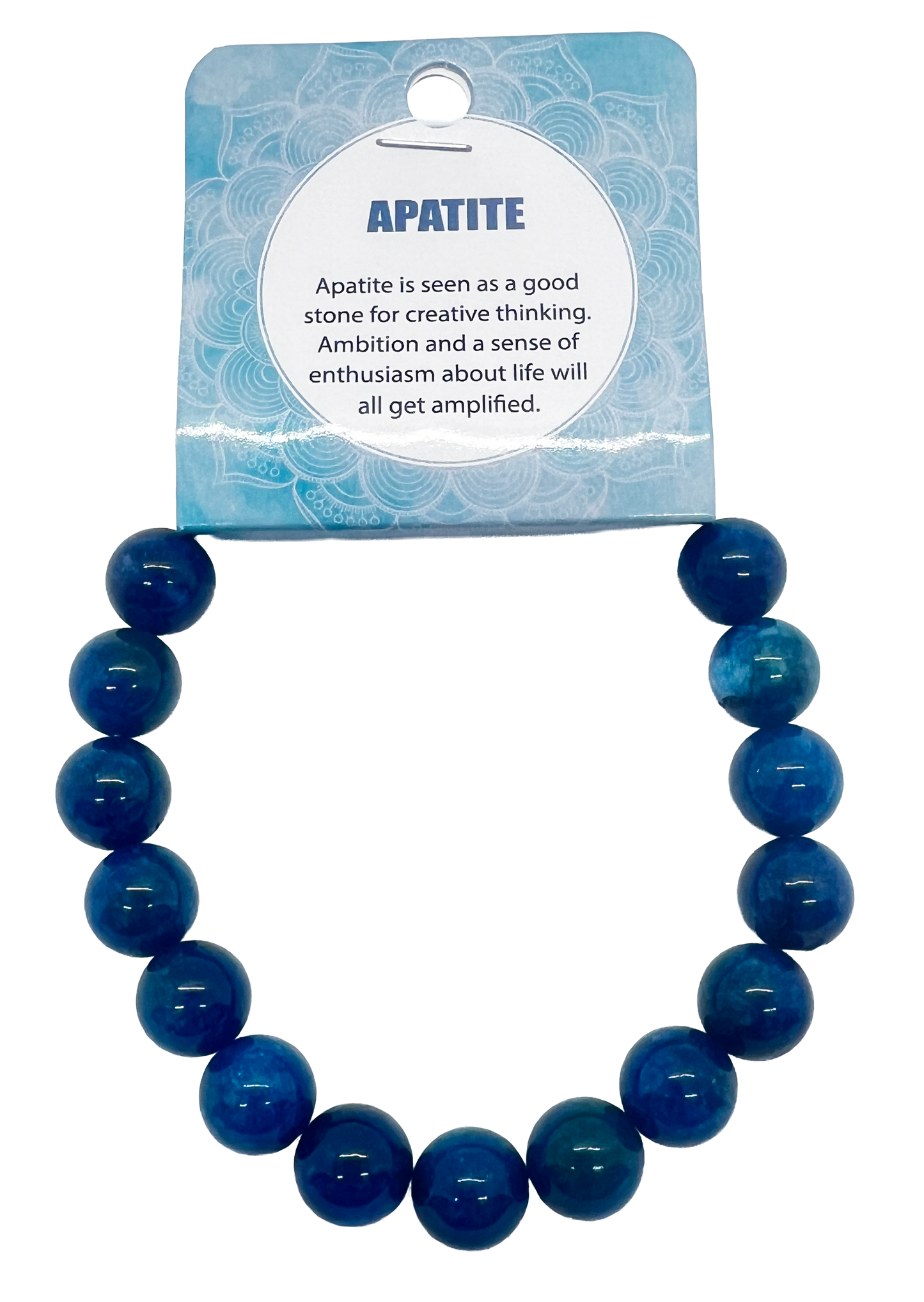 Natural Stone Bracelet 10mm with Floor Display 420pcs