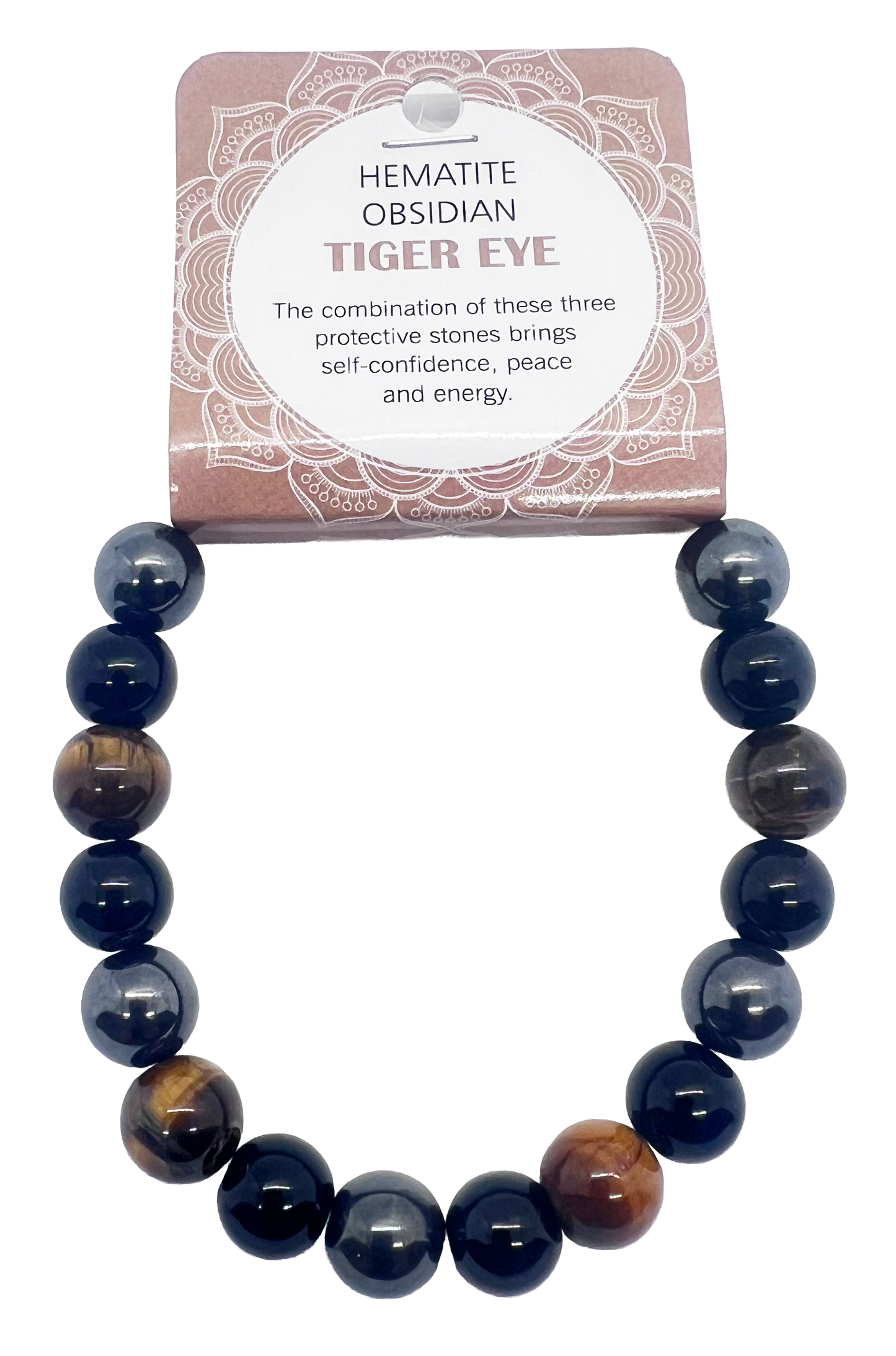 Natural Stone Bracelet 10mm with Floor Display 420pcs