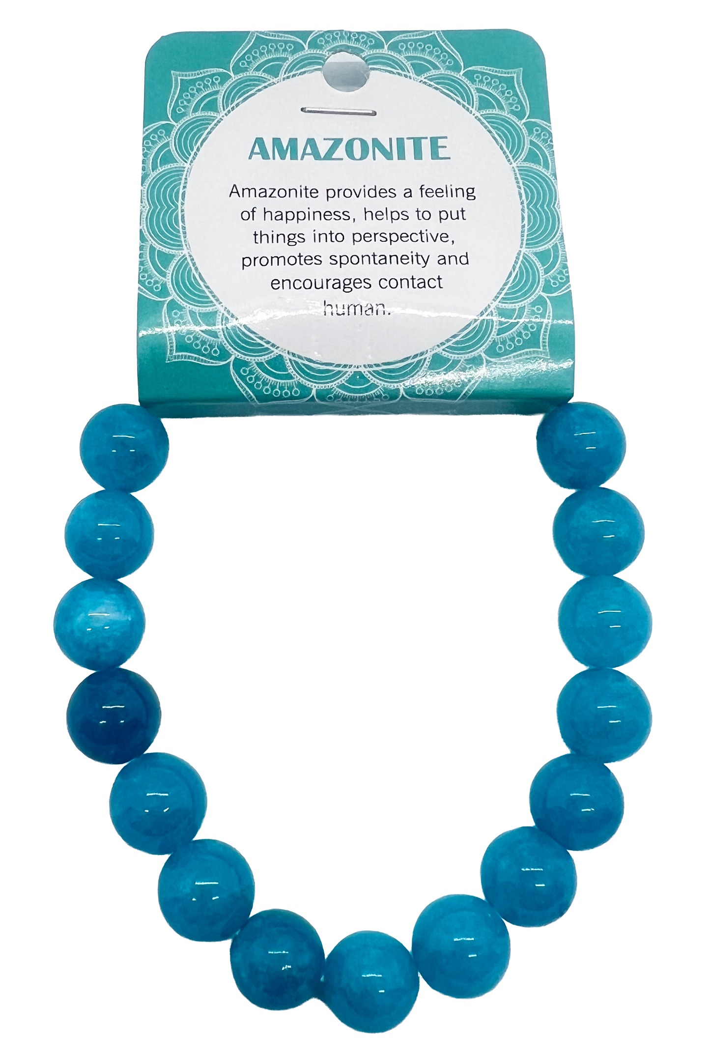 Natural Stone Bracelet 10mm with Floor Display 420pcs