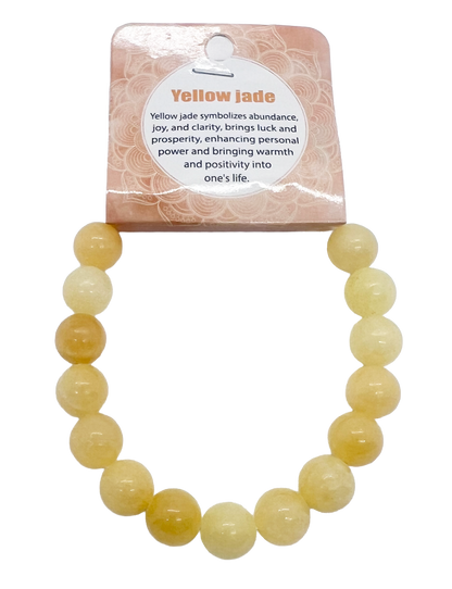 Natural Stone Bracelet 10mm with Floor Display 420pcs