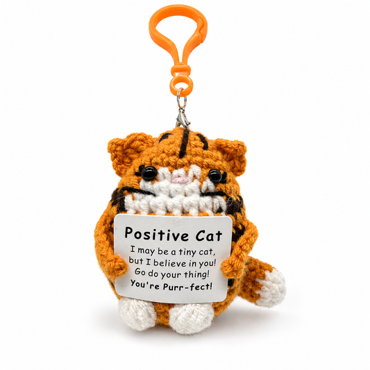 Cat Crochet keychain