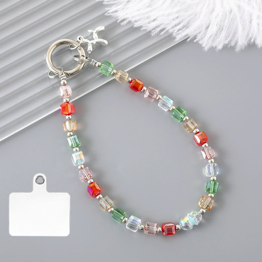 Crystal Beads Bling Collar Phone Chain