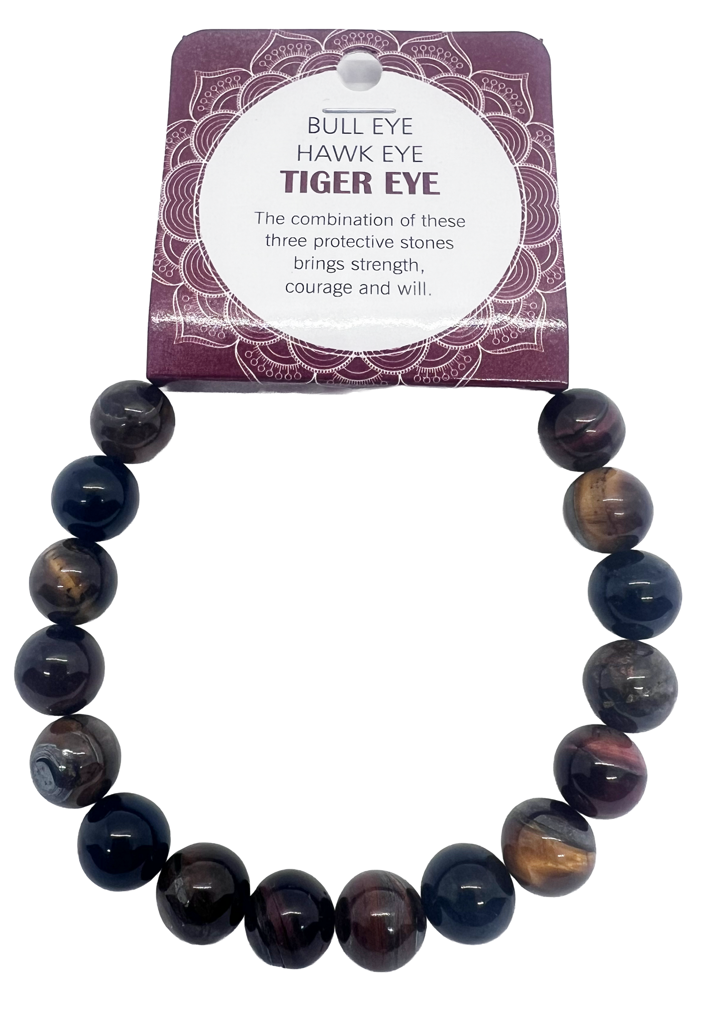 Natural Stone Bracelet 10mm with Floor Display 420pcs