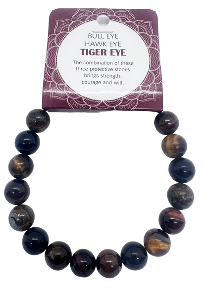 Natural Stone Bracelet 10mm with Floor Display 420pcs