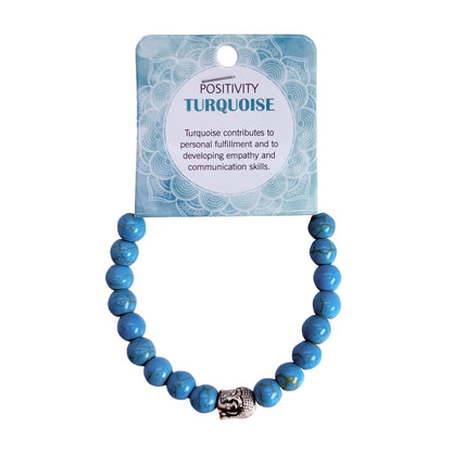 Natural Turquoise Stone Bracelet 8mm