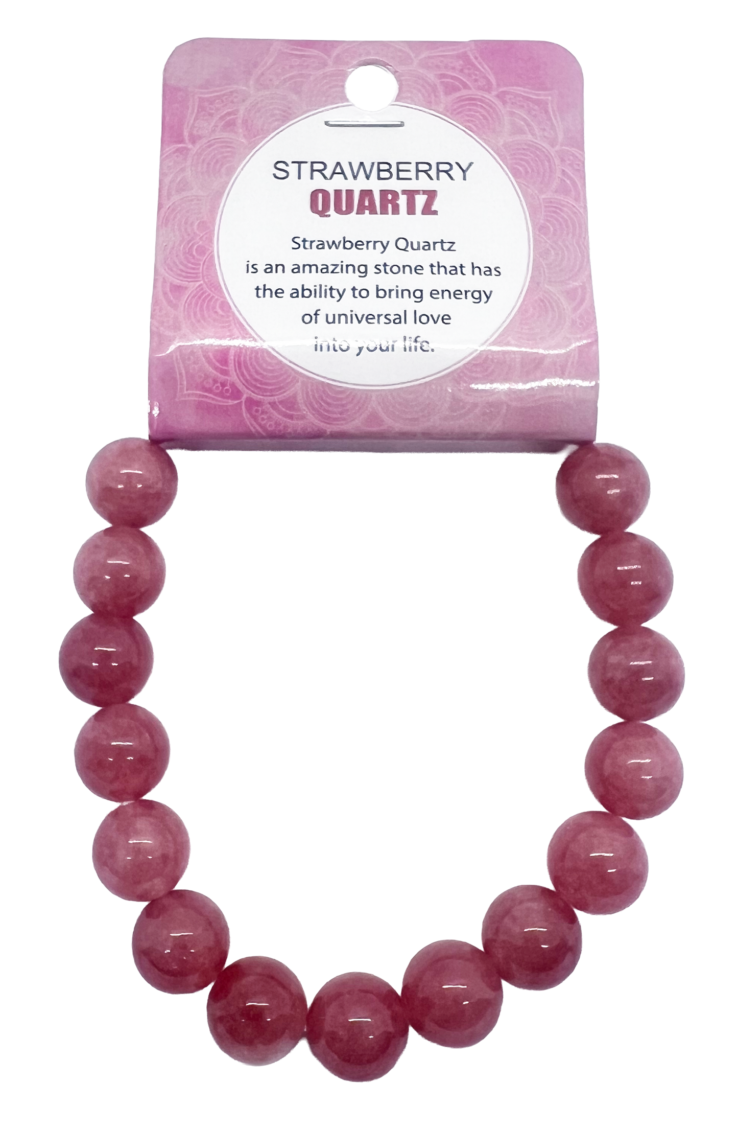 Natural Stone Bracelet 10mm with Floor Display 420pcs