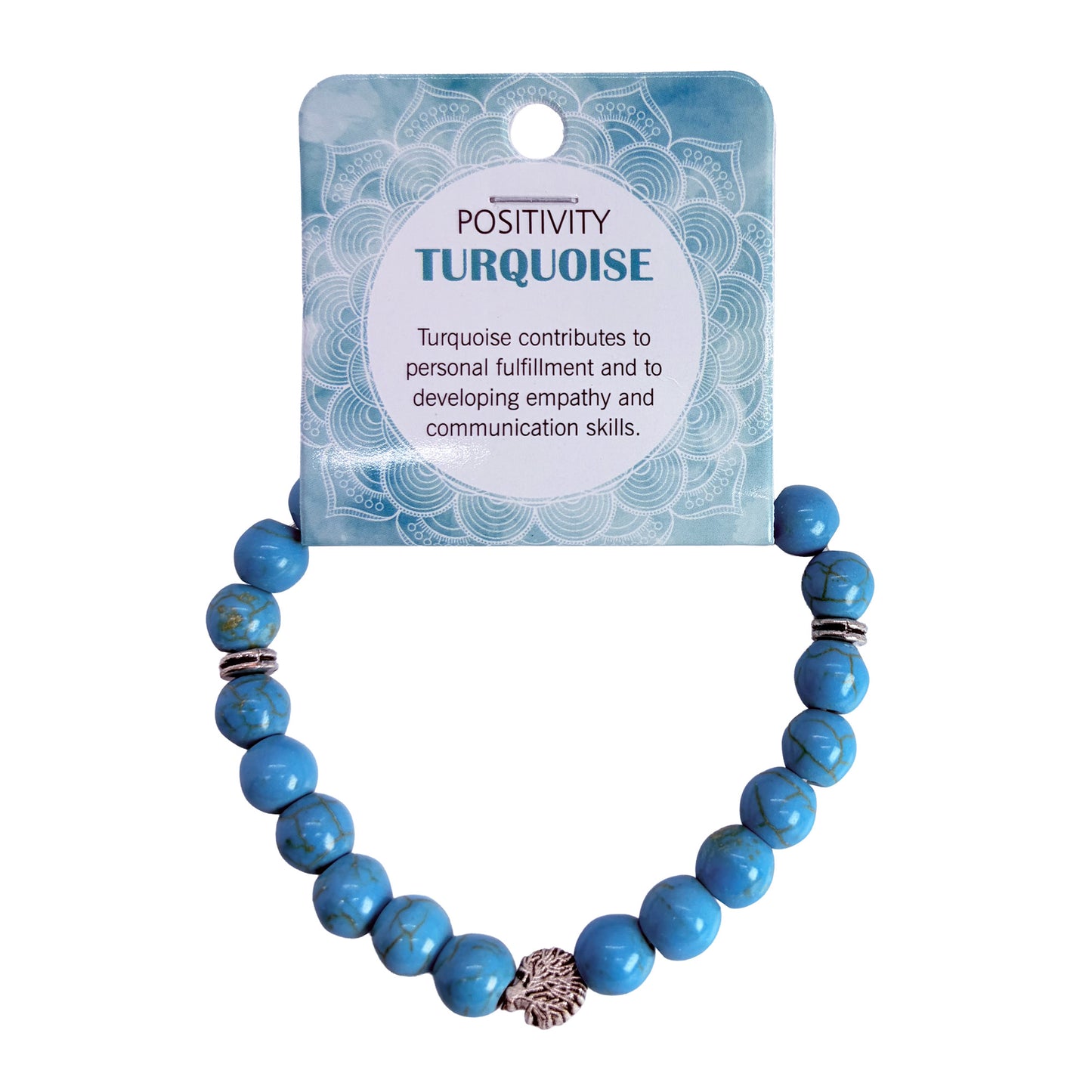 Natural TURQUOISE Stone Bracelet 1 Pcs