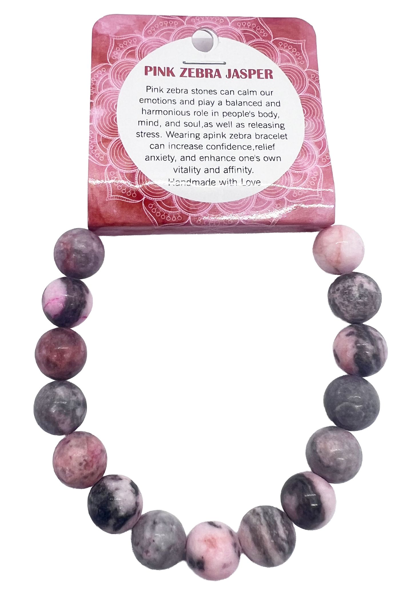 Natural Stone Bracelet 10mm with Floor Display 420pcs