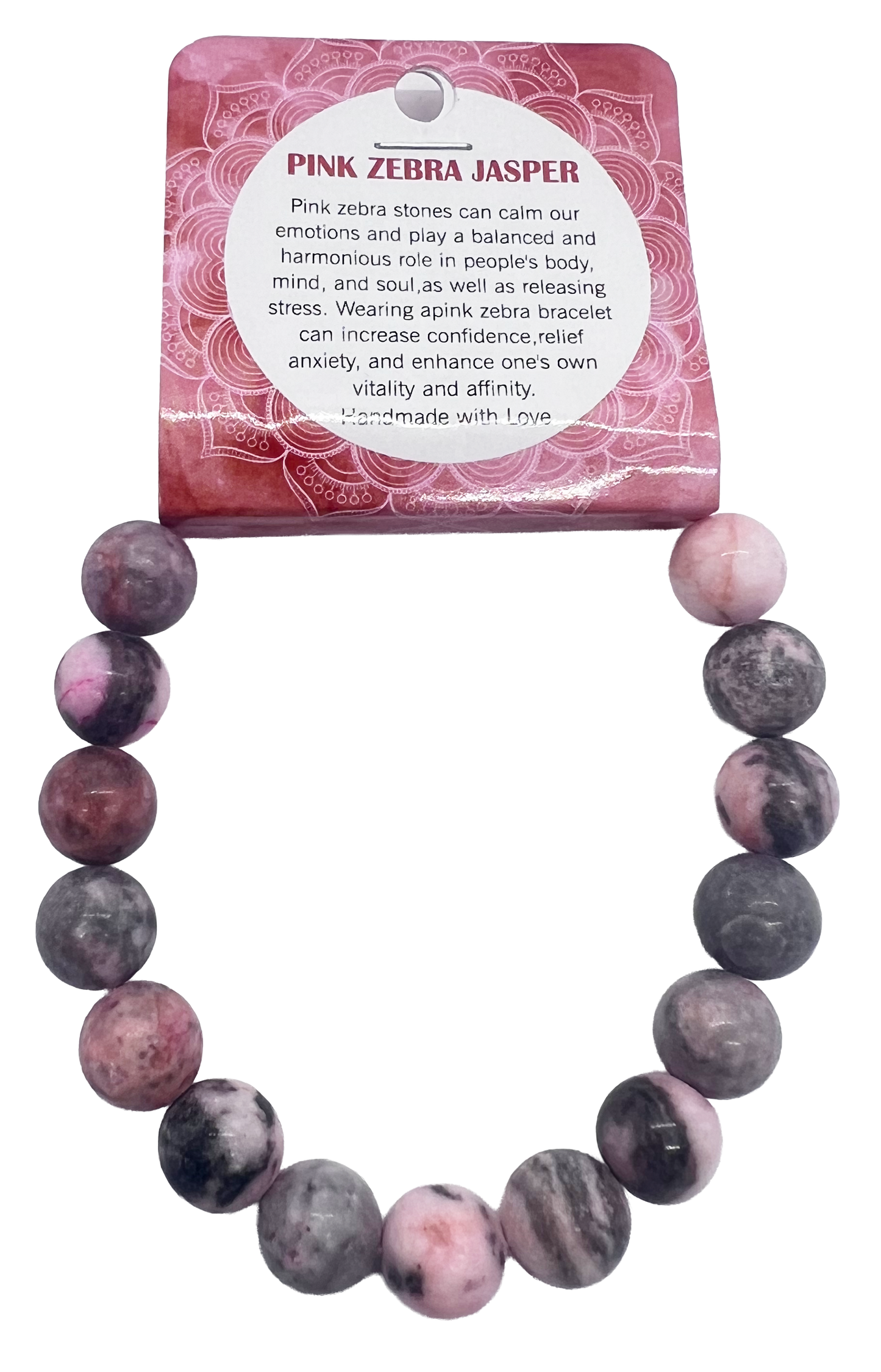 Natural Stone Bracelet 10mm with Floor Display 420pcs