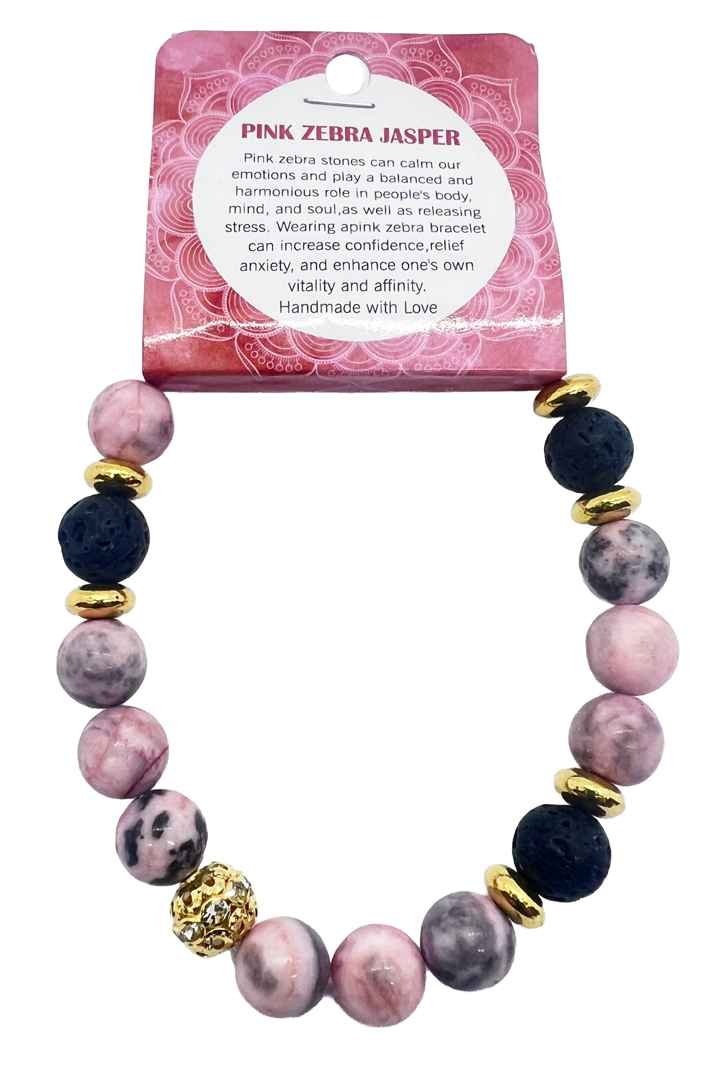 Natural Stone Bracelet 10mm with Floor Display 420pcs