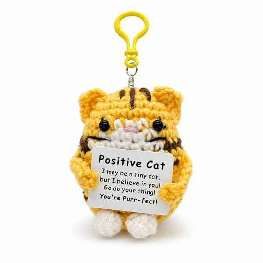 Cat Crochet keychain
