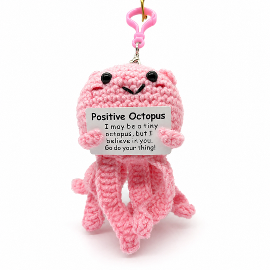 Octopus Crochet keychain