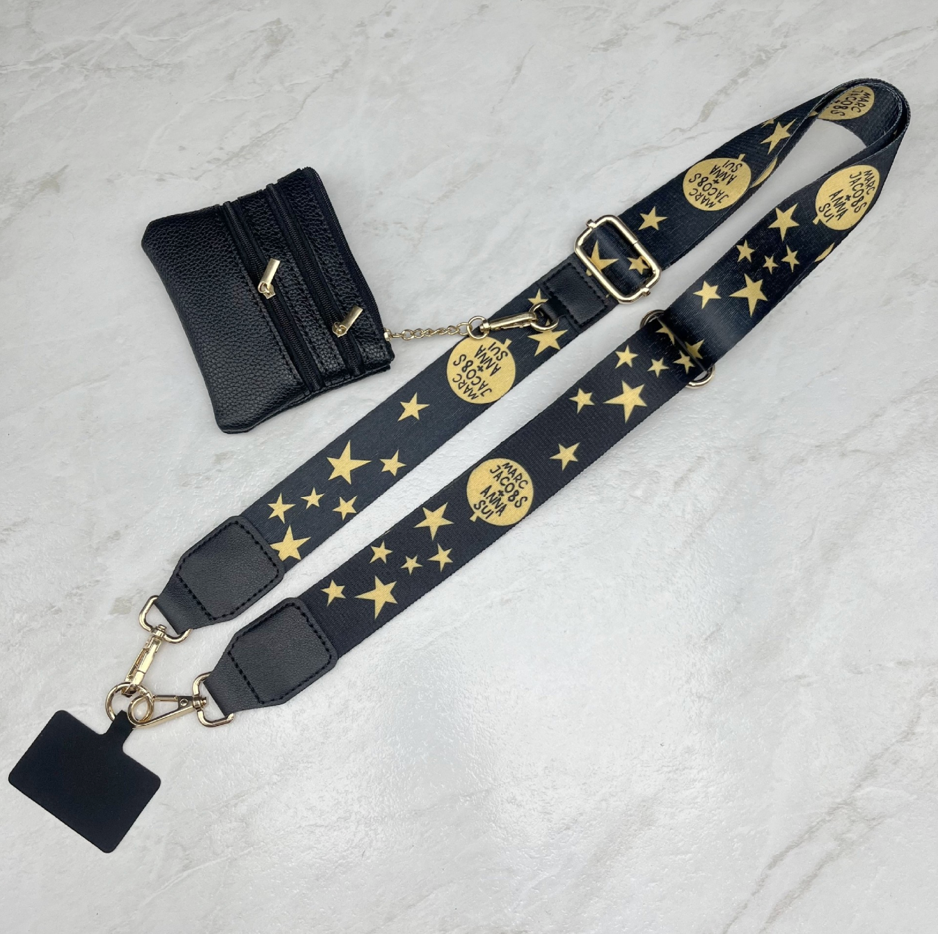 Long Keeper Phone Strap Crossbody with Zipper Wallet Phone Chain