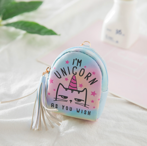 printing backpack coin purse
