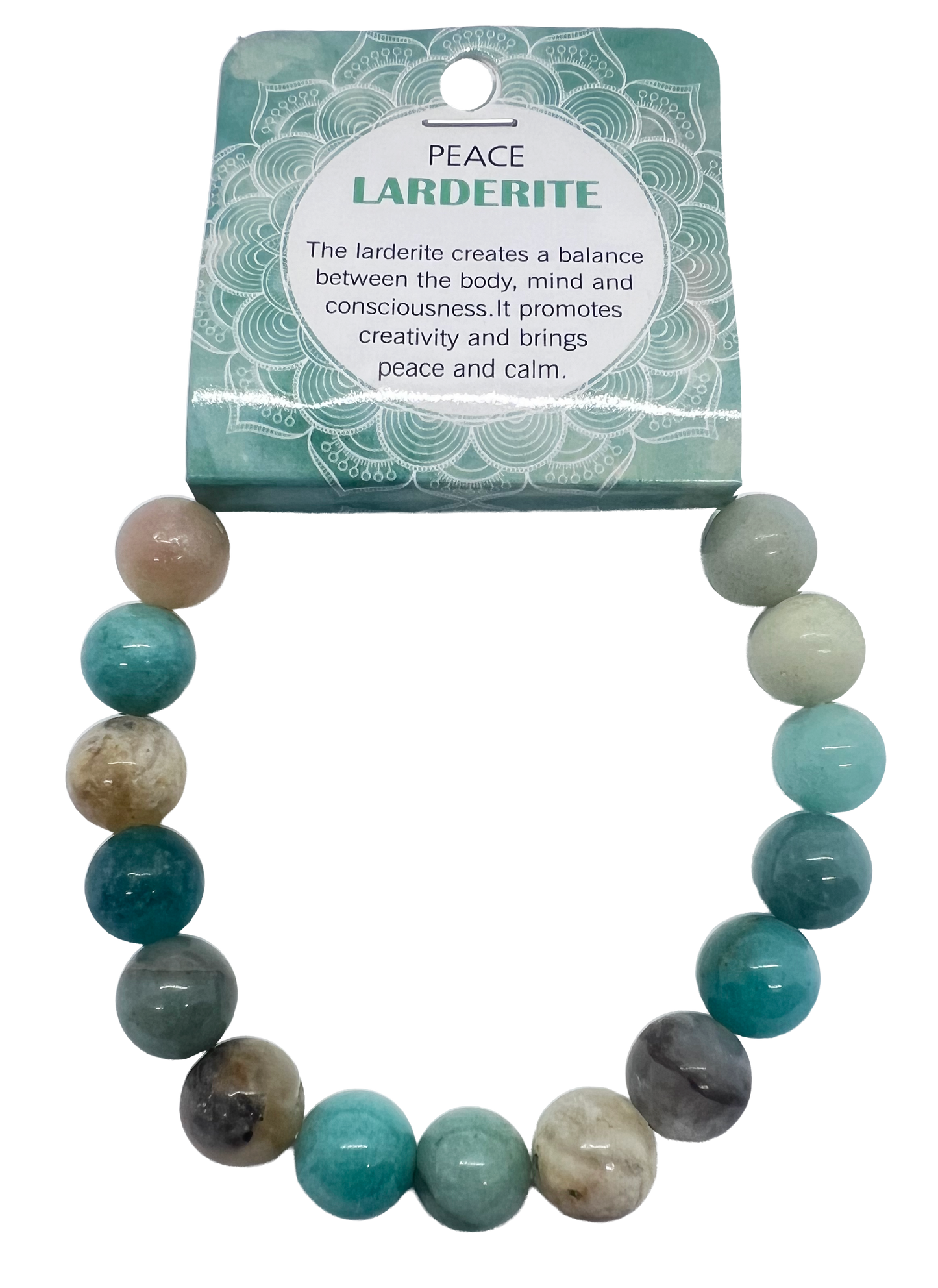 Natural Stone Bracelet 10mm with Floor Display 420pcs