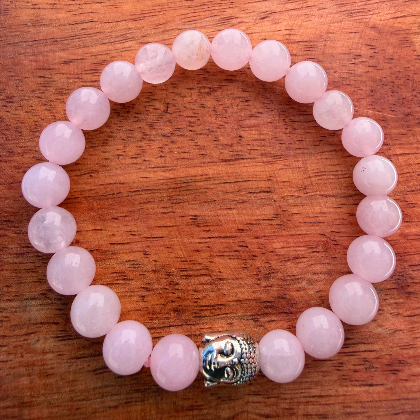 Natural PINK QUARTZ Stone Bracelet 1 Pcs