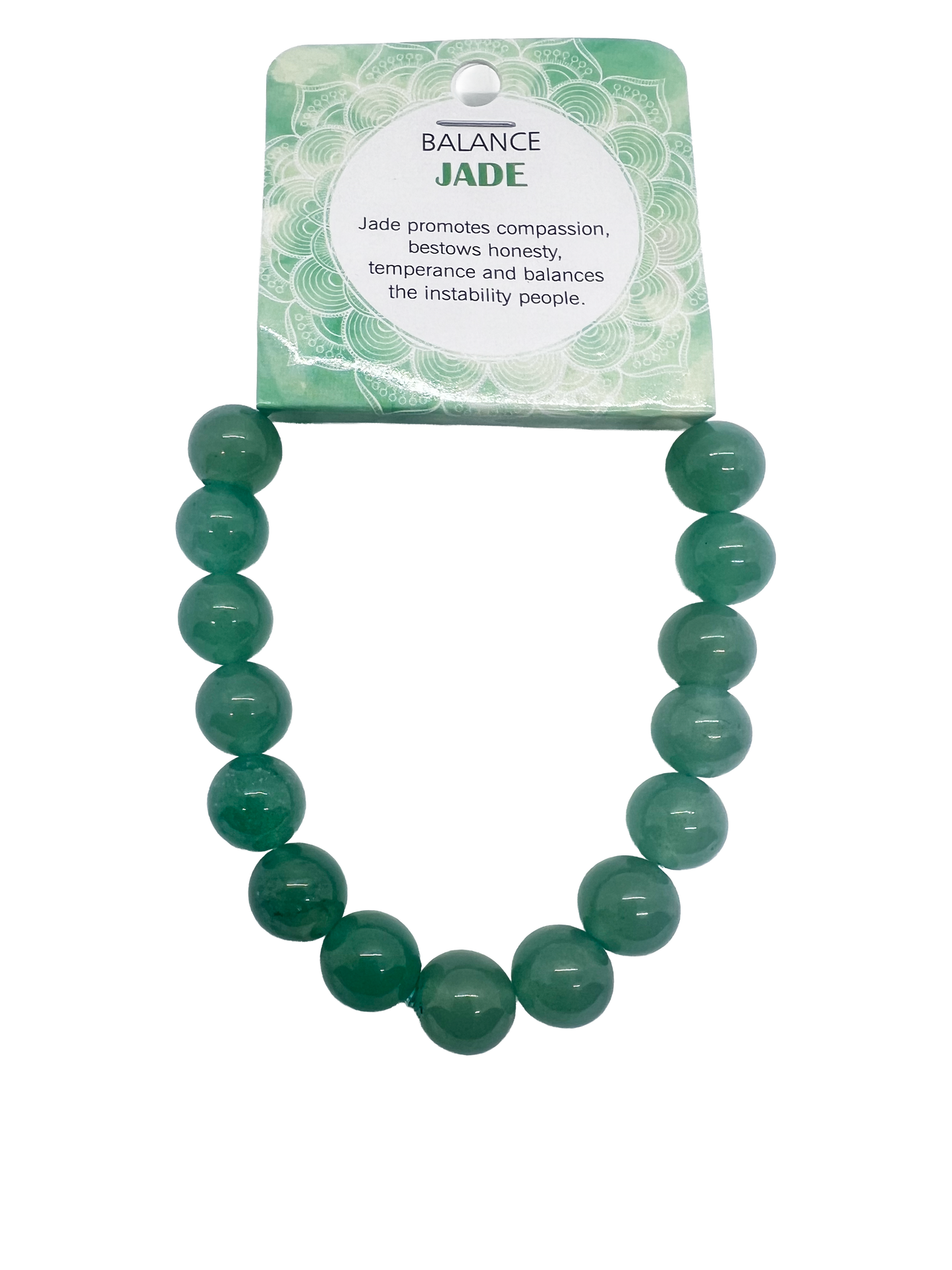 Natural Stone Bracelet 10mm with Floor Display 420pcs