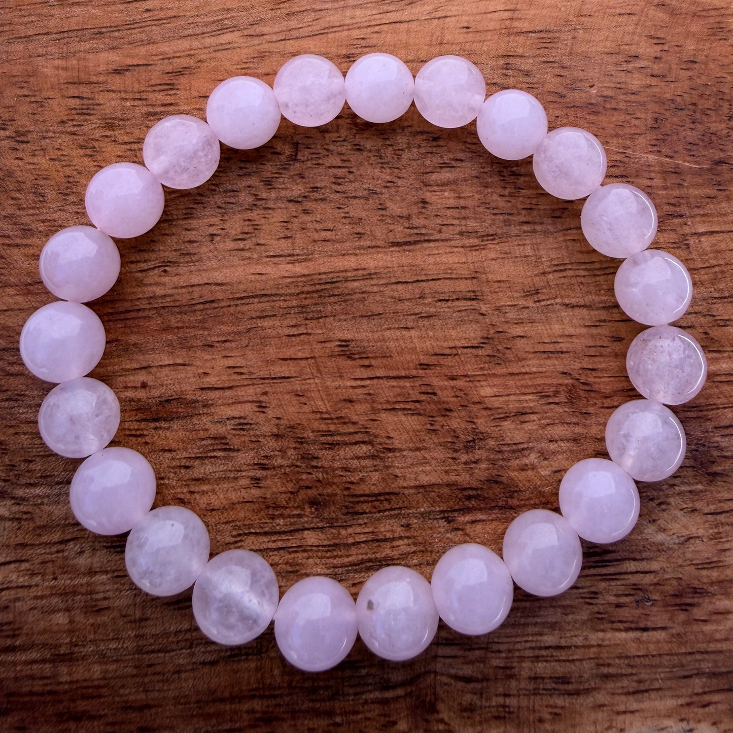 Natural PINK QUARTZ Stone Bracelet 1 Pcs