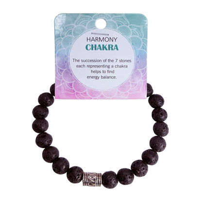 Natural Harmony Chakra Stone Bracelet 8mm