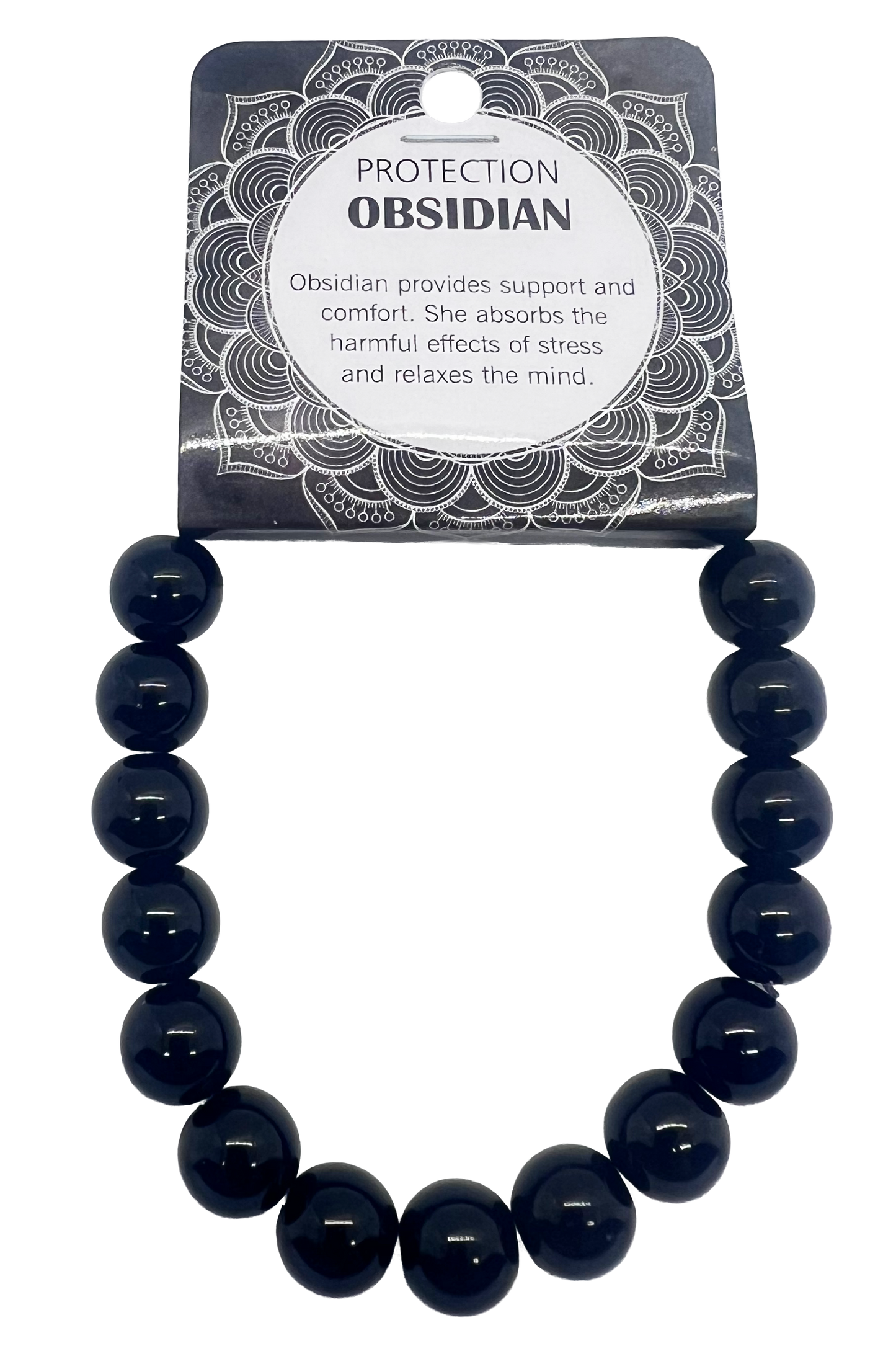 Natural Stone Bracelet 10mm with Floor Display 420pcs