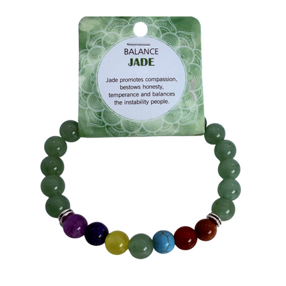 Natural Jade Stone Bracelet 8mm
