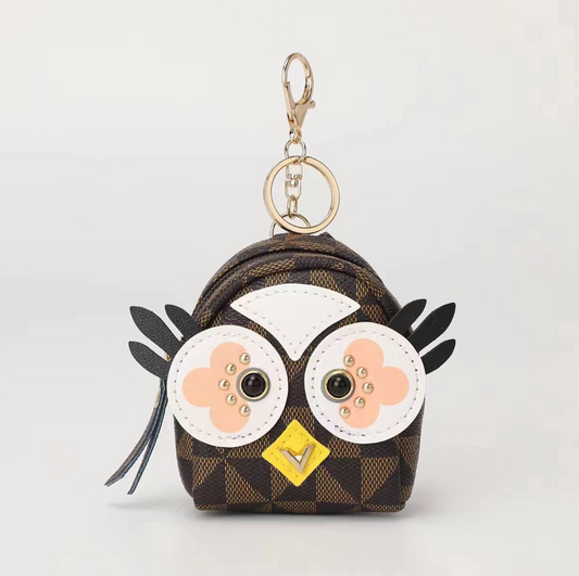Owl backpack coin purse
