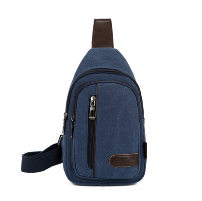 Canvas material Crossbody Bag