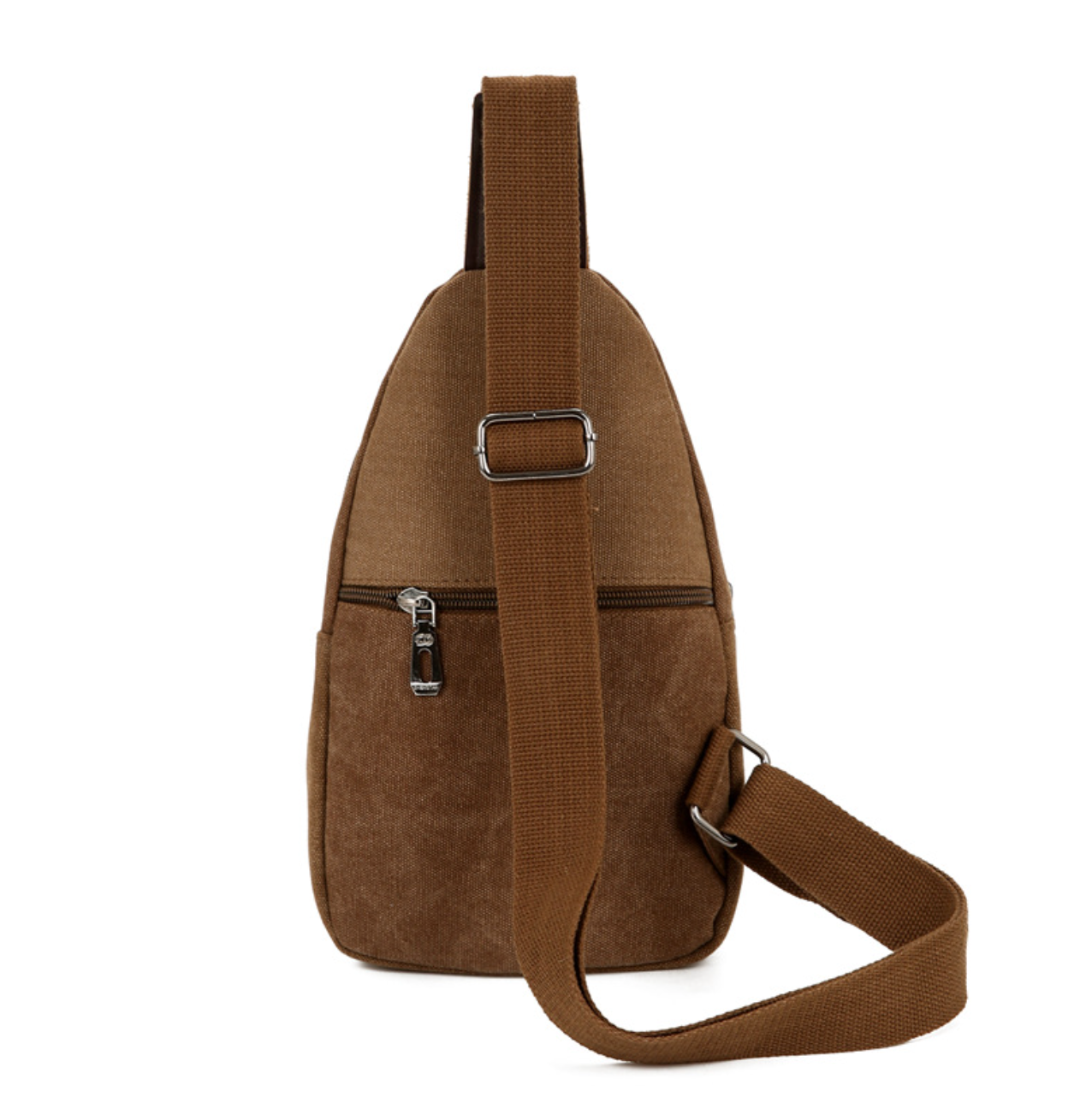 Canvas material Crossbody Bag