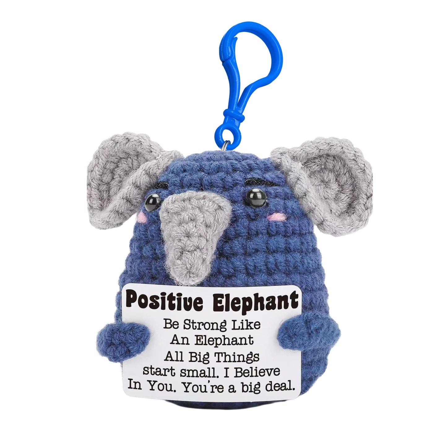 Dinosaur elephant bee koala Crochet keychain