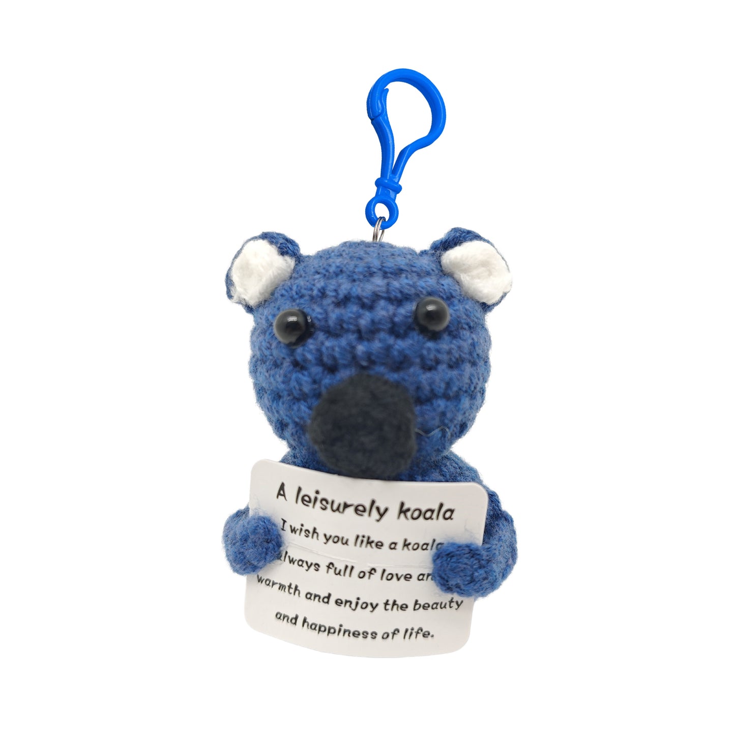 Dinosaur elephant bee koala Crochet keychain