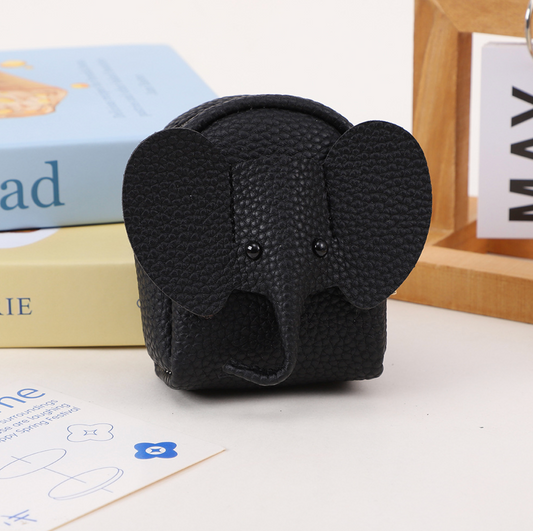 elephant backpack coin purse