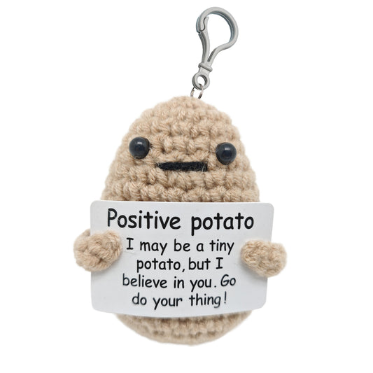 Heart  Potato  Taco Crochet keychain