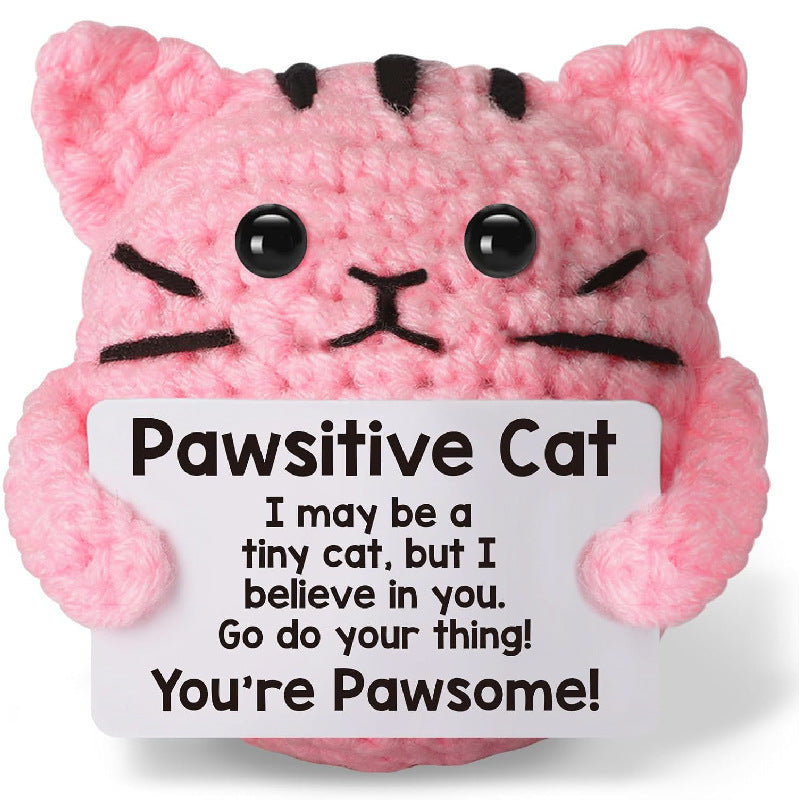 Cat Crochet keychain